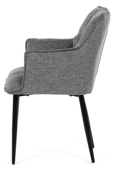 Jedálenská stolička sivá DCH-J2139 GREY2