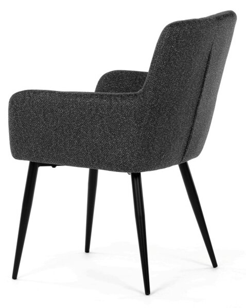 Jedálenská stolička sivá DCH-P3146 GREY2