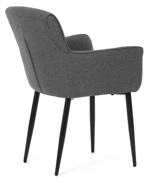 Jedálenská stolička sivá DCH-J2159 GREY2