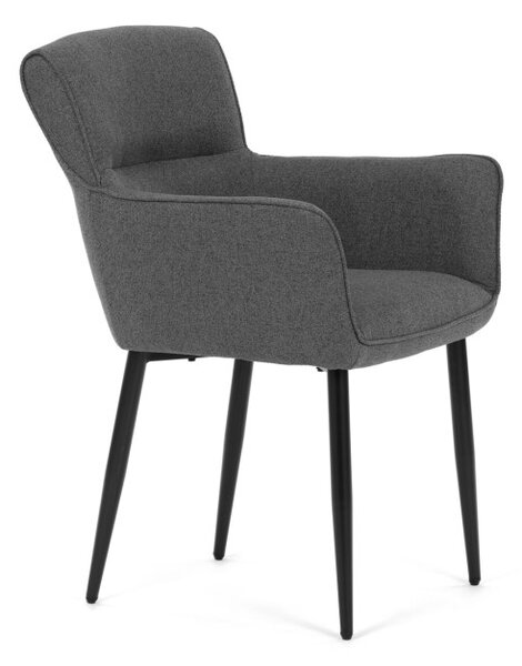 Jedálenská stolička sivá DCH-J2159 GREY2