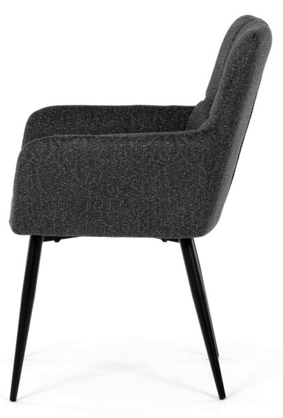 Jedálenská stolička sivá DCH-P3146 GREY2