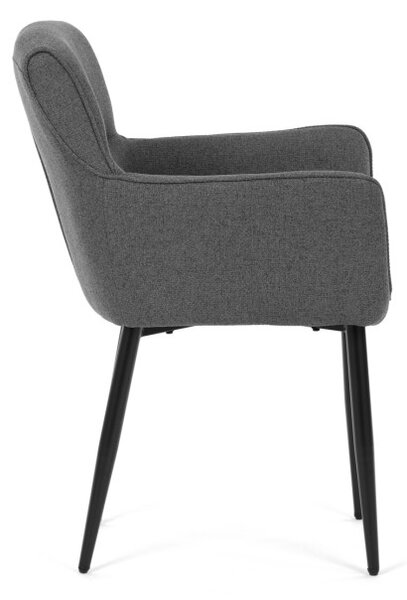 Jedálenská stolička sivá DCH-J2159 GREY2