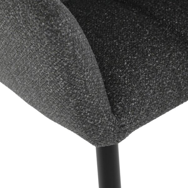 Jedálenská stolička sivá DCH-P3146 GREY2