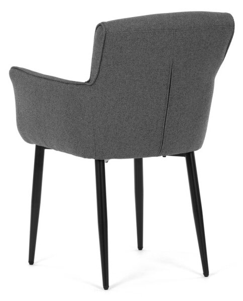 Jedálenská stolička sivá DCH-J2159 GREY2