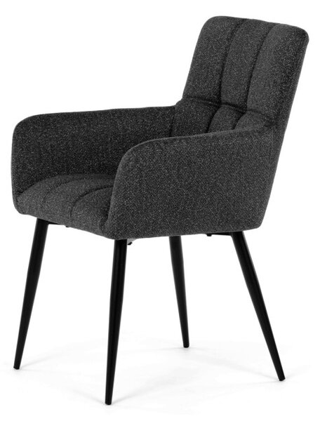 Jedálenská stolička sivá DCH-P3146 GREY2