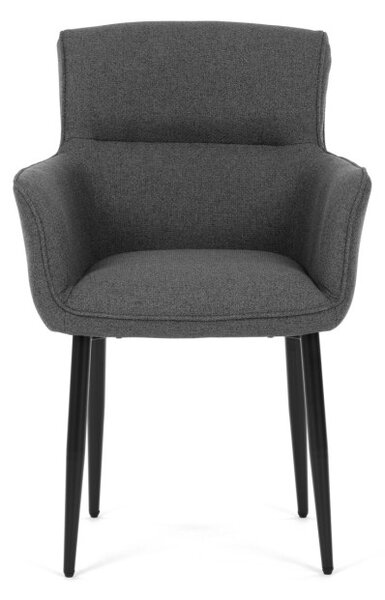 Jedálenská stolička sivá DCH-J2159 GREY2