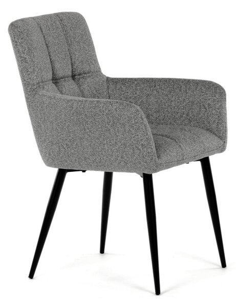 Jedálenská stolička sivá DCH-P3146 SIL2
