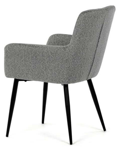 Jedálenská stolička sivá DCH-P3146 SIL2