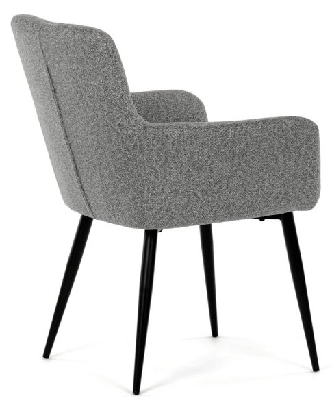 Jedálenská stolička sivá DCH-P3146 SIL2
