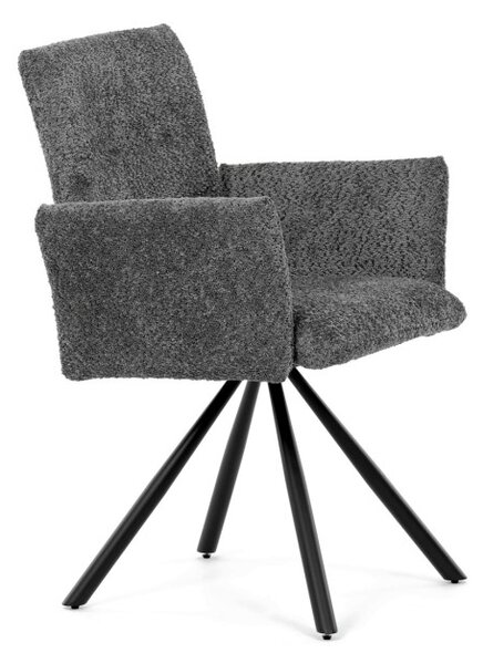 Jedálenská stolička sivá DCH-W1117 GREY2