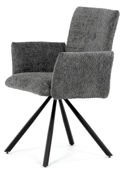 Jedálenská stolička sivá DCH-W1117 GREY2