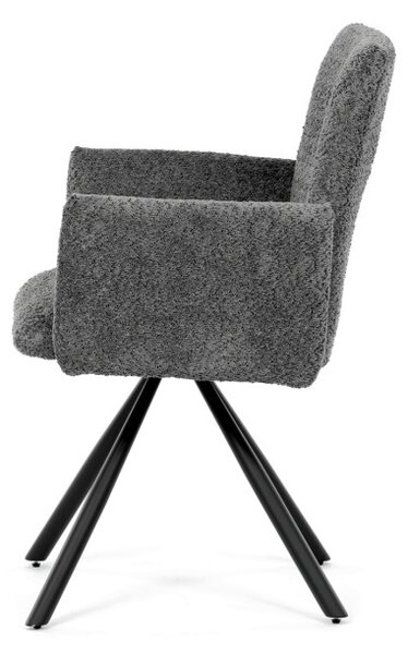 Jedálenská stolička sivá DCH-W1117 GREY2