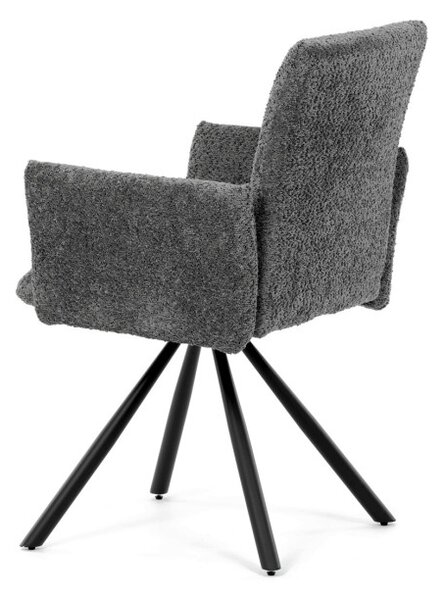 Jedálenská stolička sivá DCH-W1117 GREY2