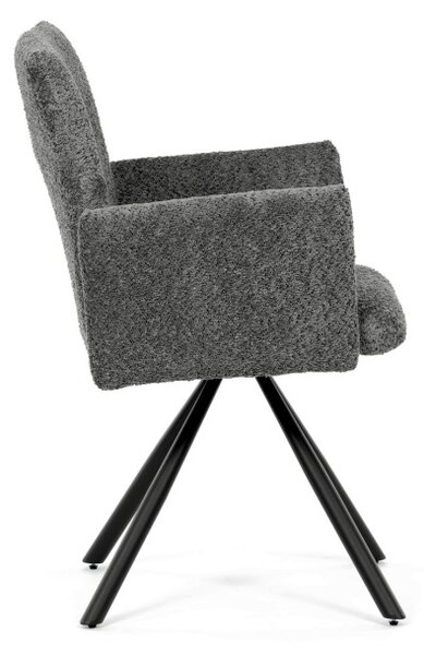 Jedálenská stolička sivá DCH-W1117 GREY2