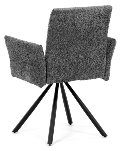 Jedálenská stolička sivá DCH-W1117 GREY2