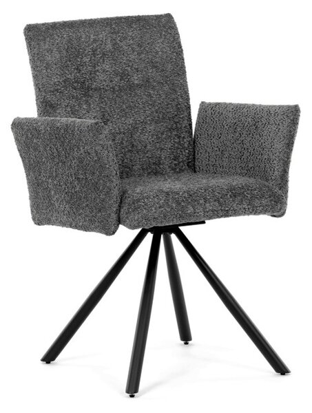 Jedálenská stolička sivá DCH-W1117 GREY2