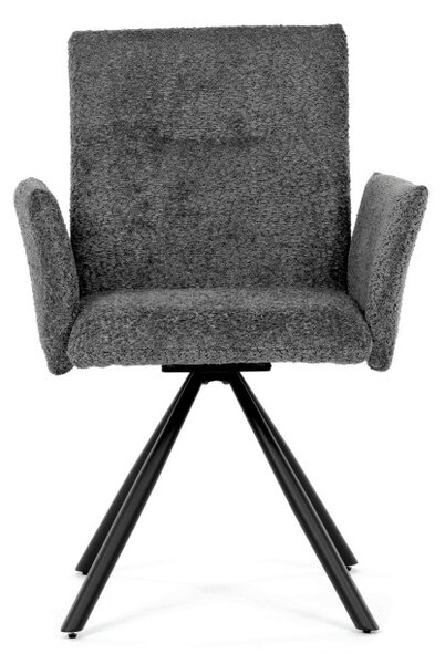 Jedálenská stolička sivá DCH-W1117 GREY2