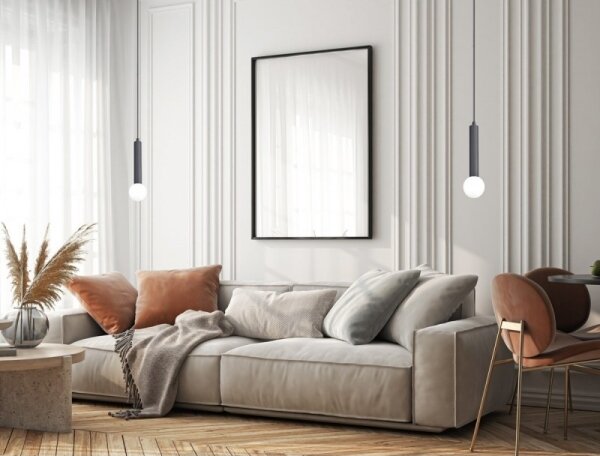 ITALUX PND-33574-1-BK - Závesné svietidlo na lanku FILANO 1xG9/5W/230V čierna