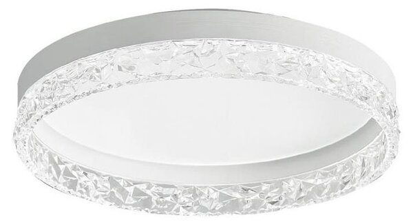 ITALUX PLF-68590-WH - LED stmievateľné stropné svietidlo RANTE LED/58W/230V priemer 50 cm biela + diaľkové ovládanie