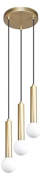 ITALUX PND-33574-3-GD - Luster na lanku FILANO 3xG9/5W/230V zlatý