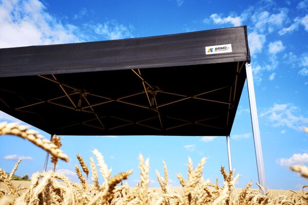 BRIMO Párty stan 4x6 m Premium (Alu) s 3 stenami – Rýchlorozkladací - s 3 stenami - Biela 17