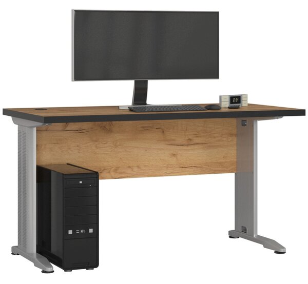Počítačový stôl BM-135 cm - dub remeselný