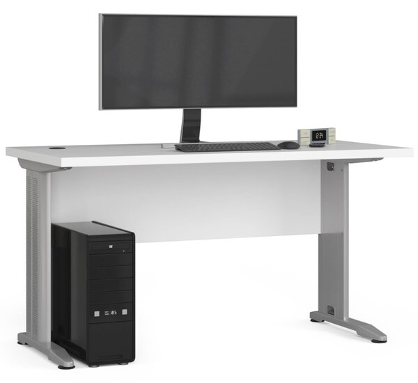 Počítačový stôl BM-135 cm - biela