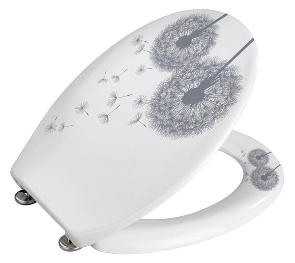 WC sedadlo s jednoduchým zatváraním Wenko Astera, 45,5 × 38 cm