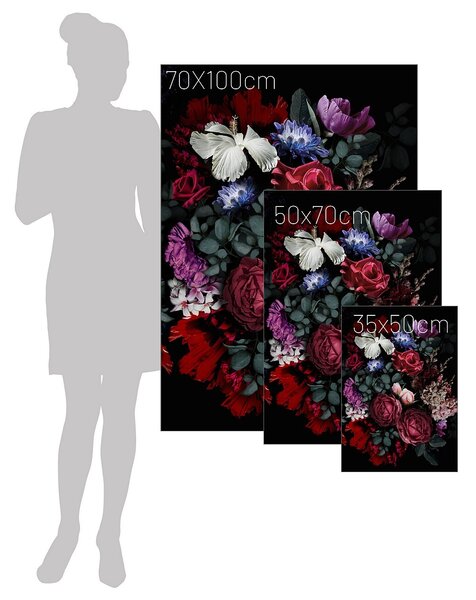 Plátno maľba Flowers II
