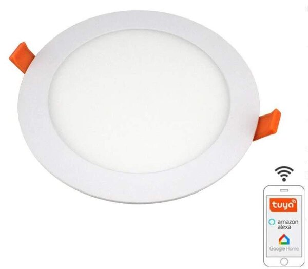 SMART LED panel zapustený WIFI 6W / 3000K-6500K biely (LPL131W)