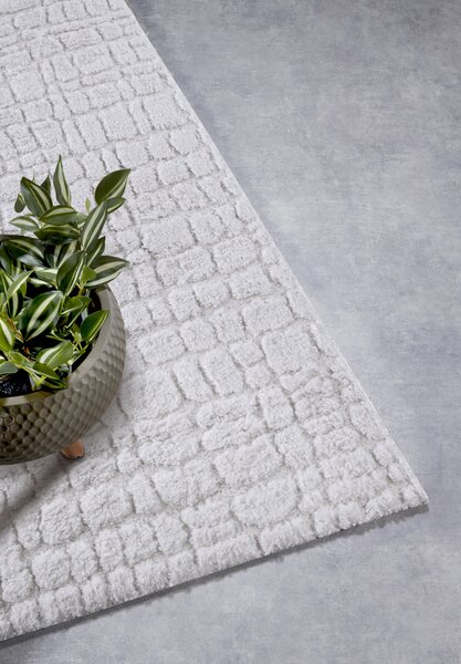 ELLE Decoration , Behúň Gallery 106098 Cream z kolekcie Elle, 80x240, biela, obývacia izba