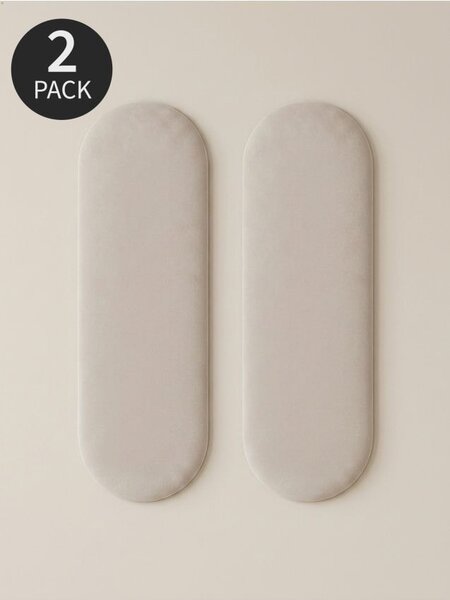 Sinsay - Čalúnené nástenné panely 2 pack - telová