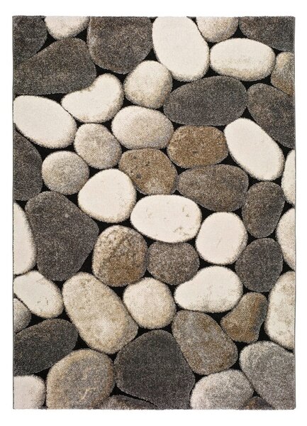 Sivý koberec Universal Pebble, 60 × 120 cm