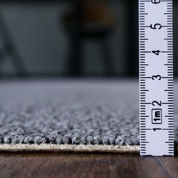 Condor Carpets, Metrážny koberec Rambo-Bet 73, na mieru, šíře 3m,4m,5m, šedá, filc, kuchyňa