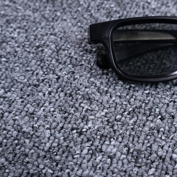 Condor Carpets, Metrážny koberec Rambo-Bet 73, na mieru, šíře 3m,4m,5m, šedá, filc, kuchyňa