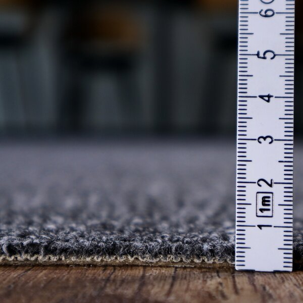 Condor Carpets, Záťažový koberec Rambo-Bet 78, na mieru, šíře 3m,4m,5m, šedá, filc, kuchyňa