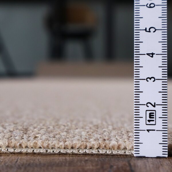 Condor Carpets , AKCIA: 80x200 cm Koberec metráž Rambo-Bet 71 - obšitý zo všetkých strán, šíře, béžová, filc, kuchyňa