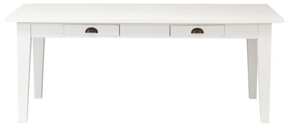 Stôl Milton white 200 x 100 x 78 cm