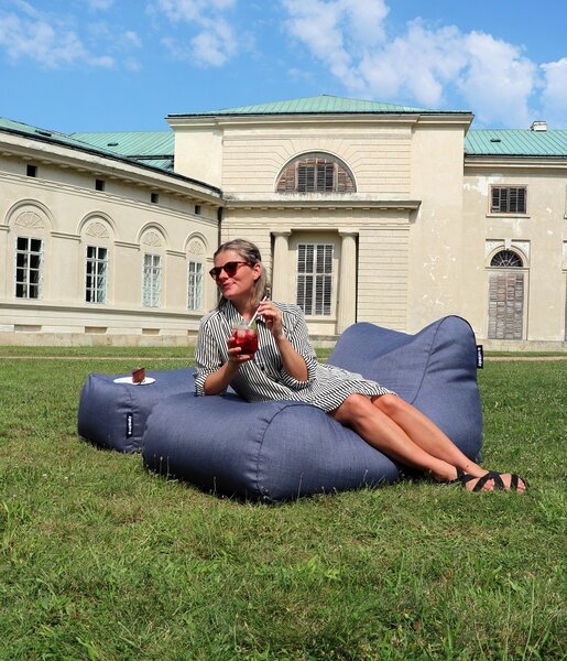 SakyPaky Plážo outdoor sedací vak béžová