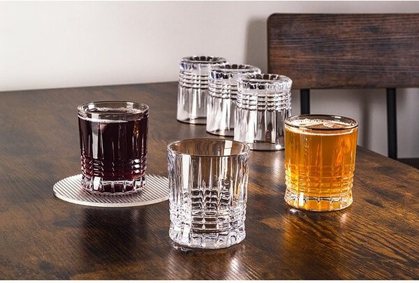 BOHEMIA PRESTIGE PERFECTO PLATIN POHÁR 300ML SADA 6 KS