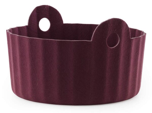 Normann Copenhagen Úložný kôš Colu, burgundy