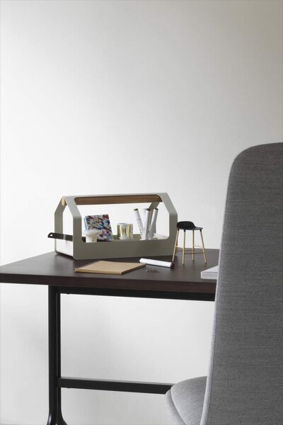 Normann Copenhagen Organizér Haus Toolbox, light grey