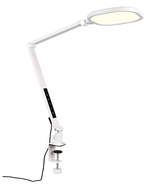 Stolové svietidlo 1x LED 1400lm 3000 / 4200 / 6500K biela matná IP20 TRIO SERVO 535810131