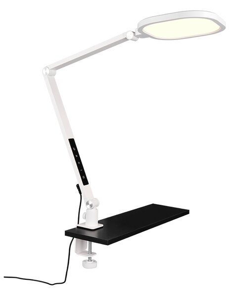 Stolové svietidlo 1x LED 1400lm 3000 / 4200 / 6500K biela matná IP20 TRIO SERVO 535810131