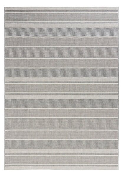 Sivý vonkajší koberec NORTHRUGS Strap, 200 x 290 cm