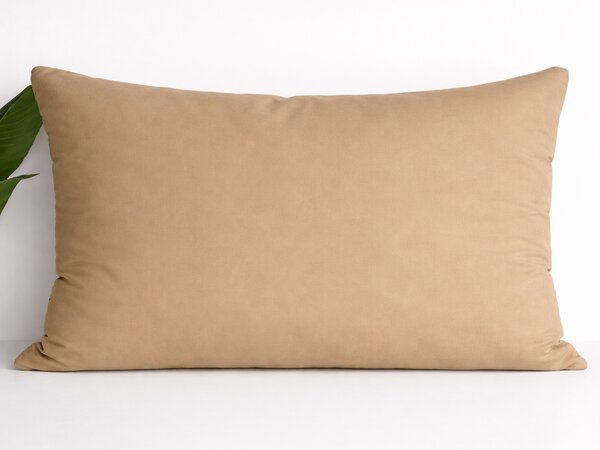 XPOSE® Bavlnená obliečka na vankúš MICHAELA - hnedá 70x90 cm