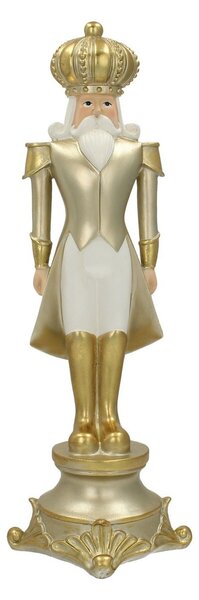 Figúrka Luskáčika 42cm gold