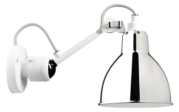 Nástenné Svietidlo Lampe Gras, Biela, Obývacia izba, Kov, Dizajnový