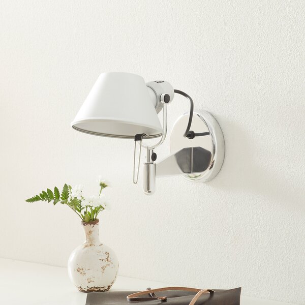 Nástenné Svietidlo Artemide, Tolomeo Faretto, Metalická, Chodba, Kov, Dizajnový