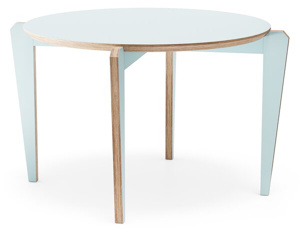 Sosone Jedálenský stôl Krab Ø1100 Barva: Světle Modrá HPL